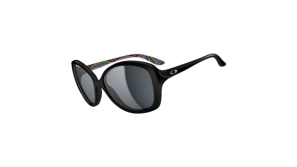 Oakley Sweet Spot Sunglasses - Caia Koopman- Polished Black Frame and Grey Gradient Lens OO9169-08