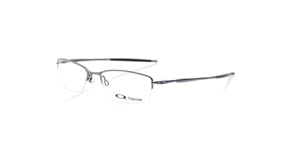 Oakley Transistor 54mm Polished Mercury Eyeglass Frames w/ Blank Lenses OX3085-0254