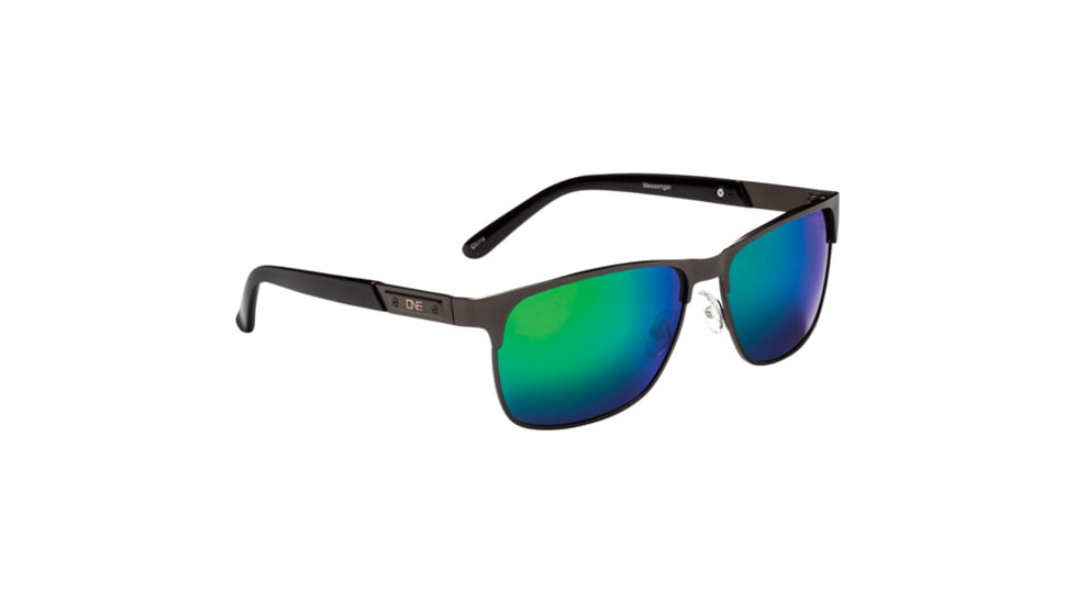 Optic Nerve One Messenger Gunmetal Polarized Sunglasses, 16193