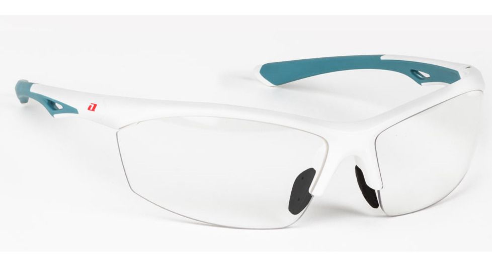 ONOS Allee Excursion Active Lifestyle Sunglasses, White / Blue, Clear, Small to Large, 7598340