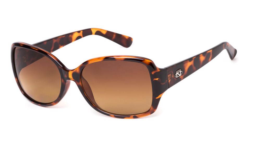ONOS Breeze Single Vision Prescription Sunglasses, Tortoise Frame, Polarized, 135AMPLSV