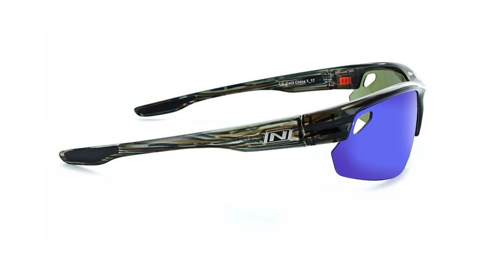 Optic Nerve Desoto Flip Off Sunglasses, Shiny Driftwood Ocean, 17047