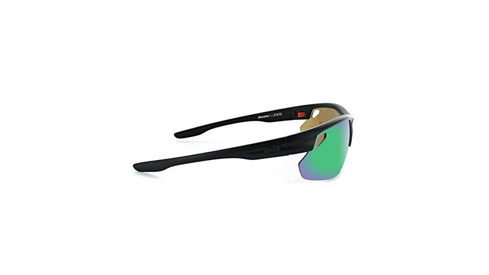 Optic Nerve Desoto Plus Flip Off Sunglasses, 3 Black, 21675