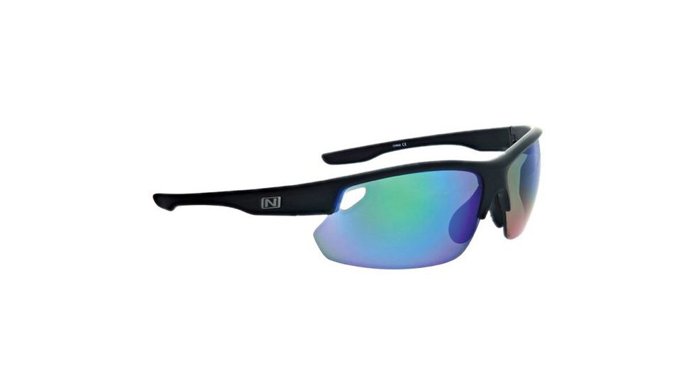 Optic Nerve Desoto Plus Flip Off Sunglasses, Matte Black, 21675