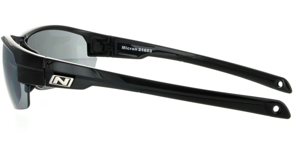 Optic Nerve Micron Sunglasses, Shiny Black, 21653