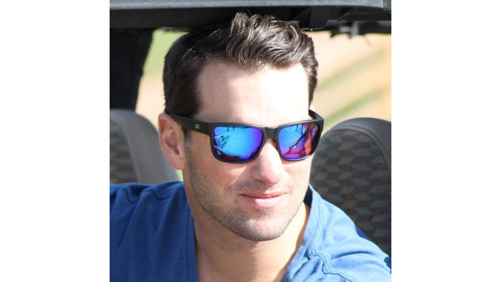 Optic Nerve Kingfish Sunglasses, Shiny Dark Demi, 17023