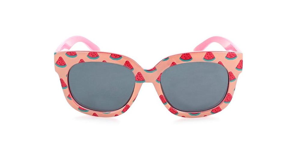 Optic Nerve One Tart Kids Sunglasses, 4-6 Years, Watermelon Frame, Polarized Smoke Lens 18043