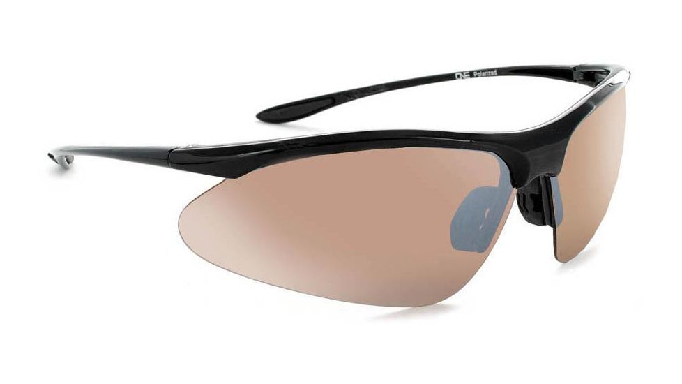 Optic Nerve Tightrope Sunglasses, Shiny Black, 16159