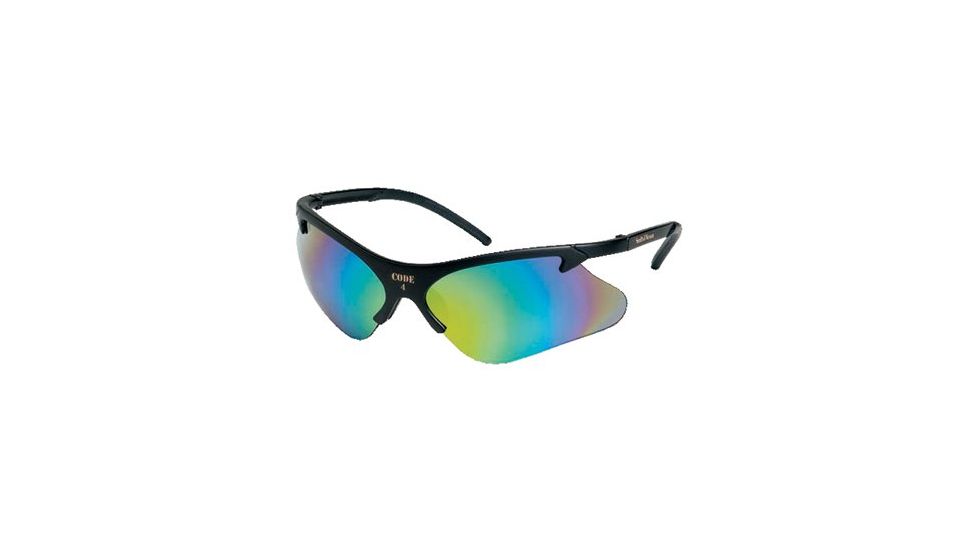 Smith &amp; Wesson Sw Code 4 Safety Glasses Blac 624-3011688, Unit EA