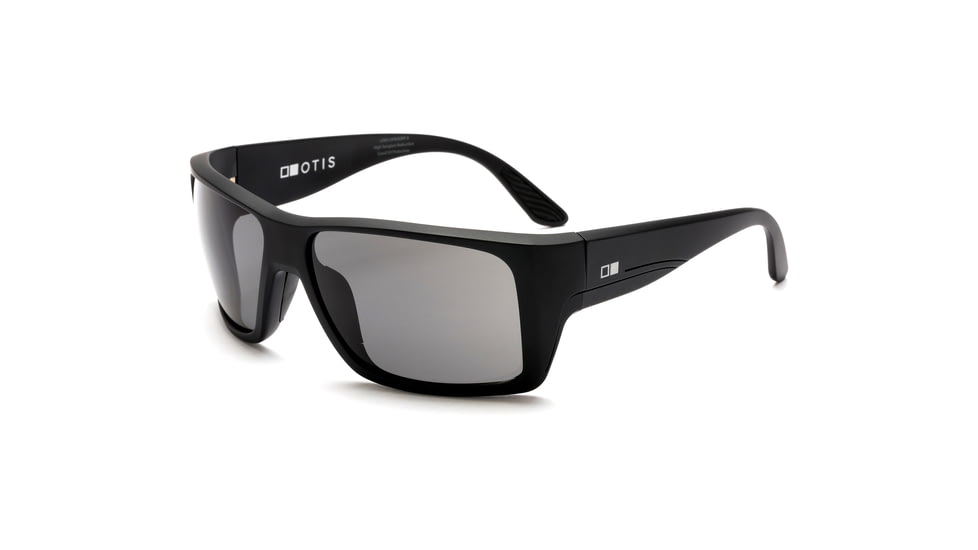 OTIS COASTIN Sunglasses - Mens, Matte Black/L.I.T Polar Grey, 61-16-129, 139-2001LL