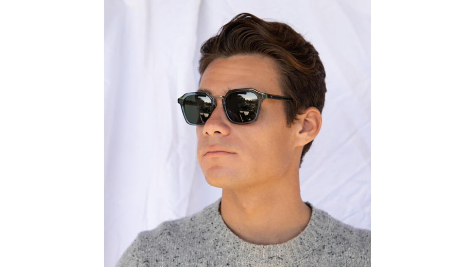 OTIS MODERN AVE Sunglasses, Emerald/Grey Polar, 50-21-140, 144-2103P