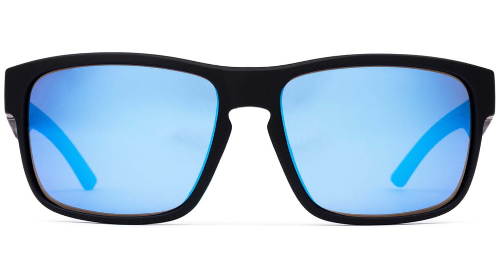 OTIS Rambler Sport Sunglasses - Mens, Matte Black Frame/Blue Polarized Lens, 178-2204LL