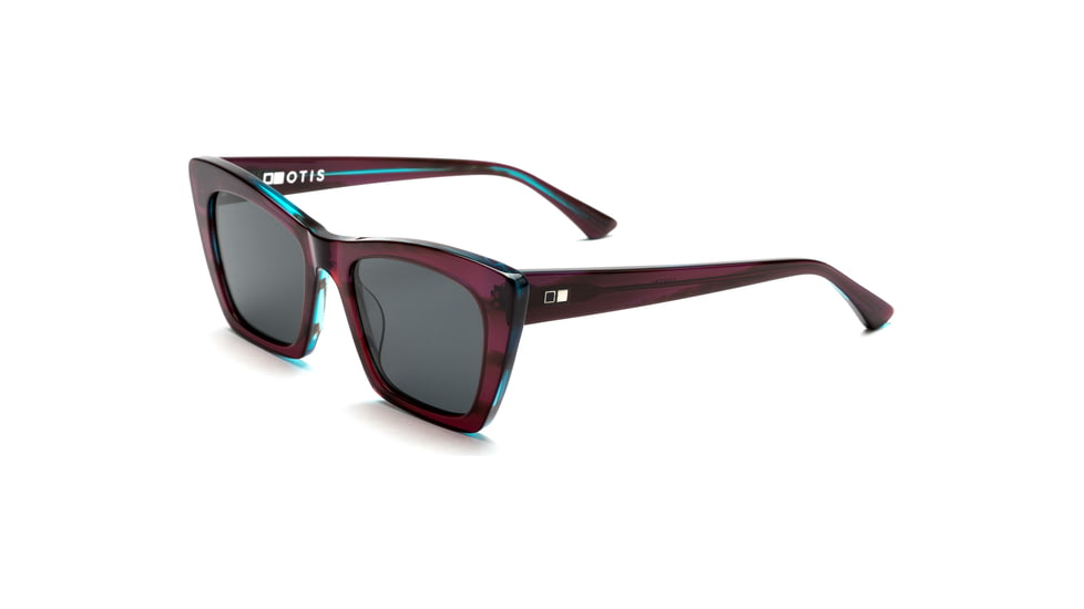 OTIS VIXEN Sunglasses - Womens, Trans Berry Aqua/Smokey Blue, 53-19-145, 131-2001