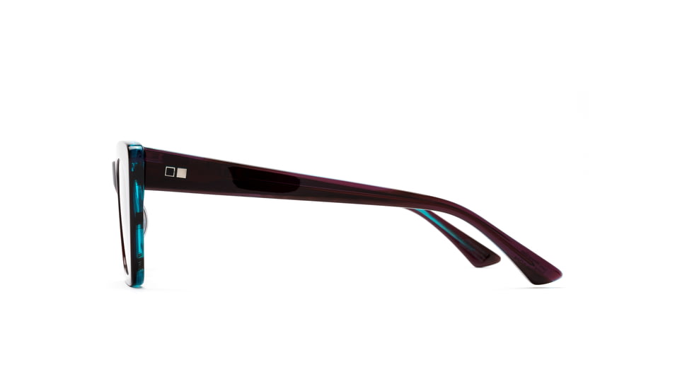 OTIS VIXEN Sunglasses - Womens, Trans Berry Aqua/Smokey Blue, 53-19-145, 131-2001
