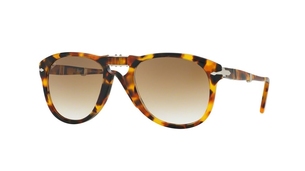 Persol PO0714 Bifocal Prescription Sunglasses PO0714-105251-52 - Lens Diameter 52 mm, Frame Color Madreterra