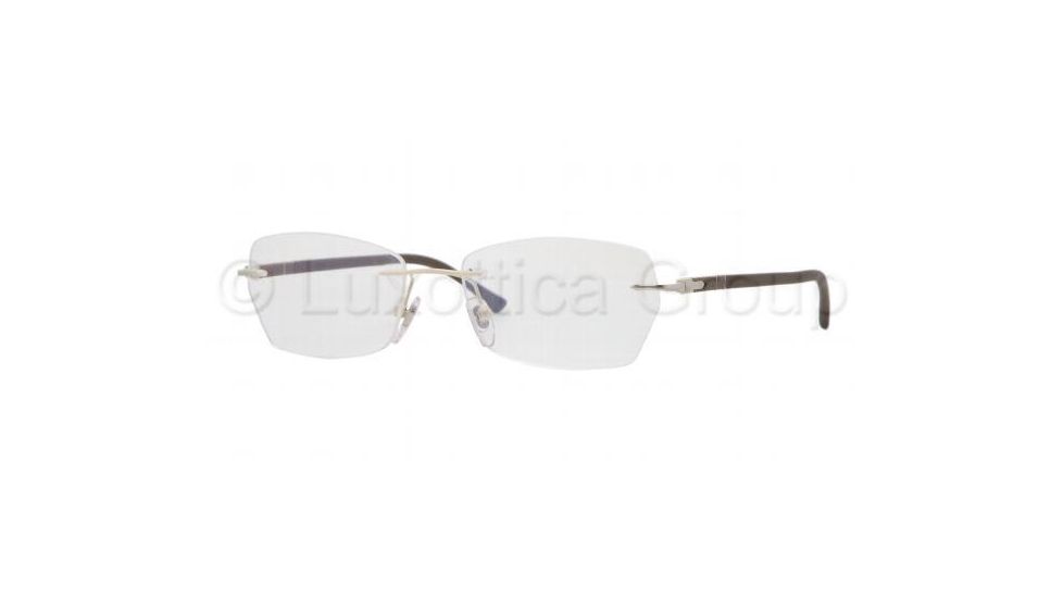 Persol PO2417V Eyeglass Frames 1033-5117 - Dark Steel Frame