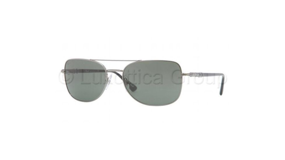 Persol PO2420S Progressive Prescription Sunglasses PO2420S-513-31-5618 - Lens Diameter 56 mm, Frame Color Gunmetal