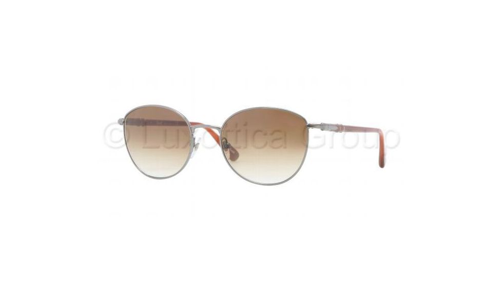 Persol PO2421S Sunglasses 997/51-5200 - Gunmetal Frame, Gradient Brown Lenses