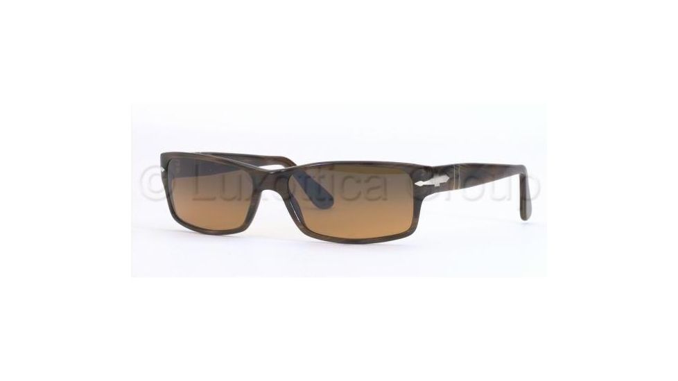 Persol PO2747S Sunglasses 562/3C-5416 - Dark Horn Brown Crystal Orange Gradient