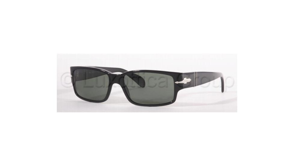 Persol PO2832S Progressive Prescription Sunglasses PO2832S-95-31-5816 - Lens Diameter 58 mm, Frame Color Black