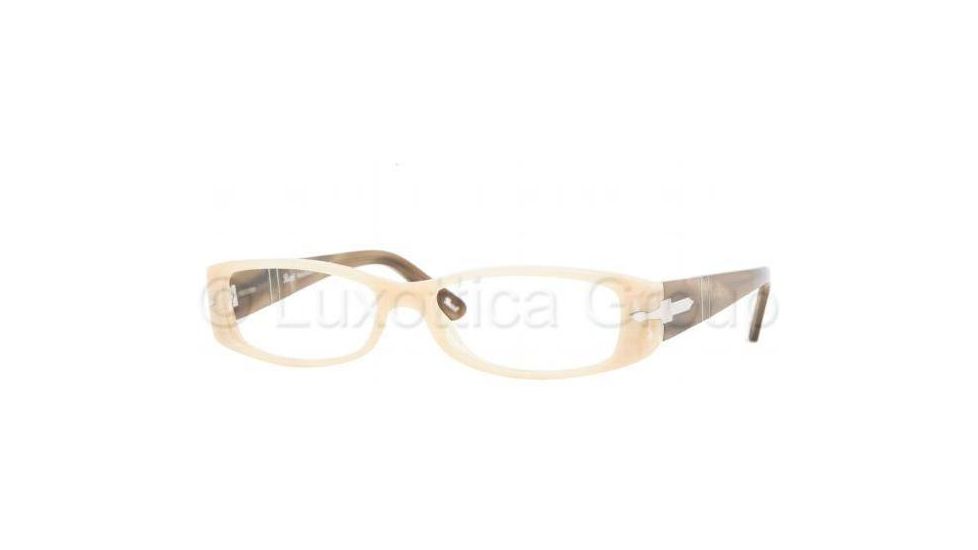 Persol PO2898V Single Vision Prescription Eyewear 814-5315 - Striped Beige 