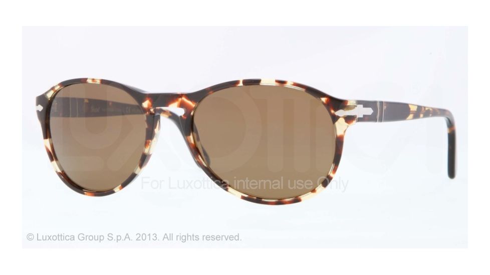 Persol PO2931S Bifocal Prescription Sunglasses PO2931S-985-57-53 - Lens Diameter 53 mm, Frame Color Tabacco Di Virginia