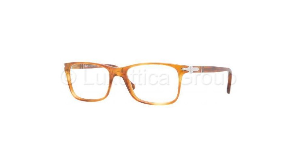 Persol PO3014V Eyeglass Frames 96-5017 - Light Havana Frame
