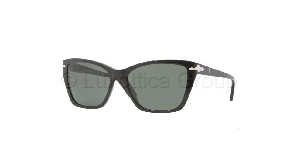 Persol PO3023S Bifocal Prescription Sunglasses PO3023S-95-31-5616 - Lens Diameter 56 mm, Frame Color Black