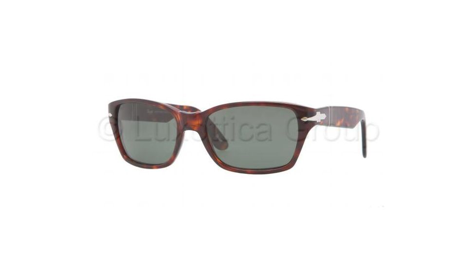 Persol PO3040S Progressive Prescription Sunglasses PO3040S-24-31-5618 - Lens Diameter 56 mm, Frame Color Havana