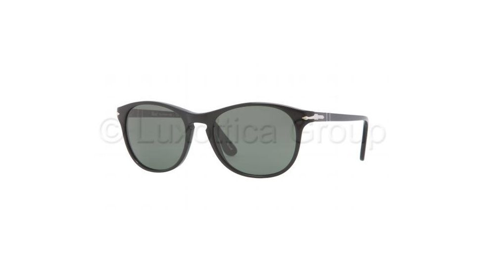 Persol PO3042S Bifocal Prescription Sunglasses PO3042S-95-31-5117 - Lens Diameter 51 mm, Frame Color Black