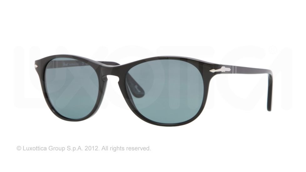 Persol PO3042S Bifocal Prescription Sunglasses PO3042S-95-4N-54 - Lens Diameter 54 mm, Frame Color Black