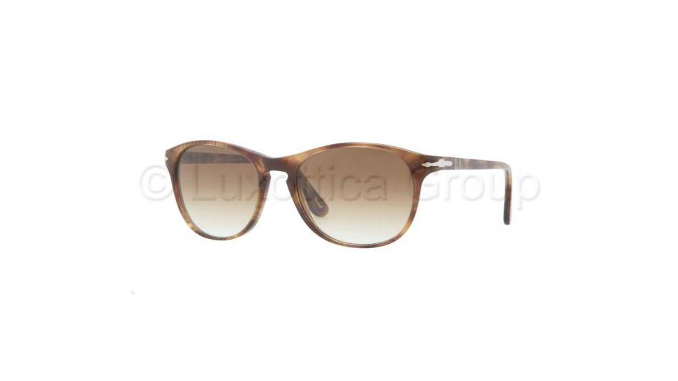 Persol PO3042S Bifocal Prescription Sunglasses PO3042S-979-51-5117 - Lens Diameter 51 mm, Frame Color Striped Beige