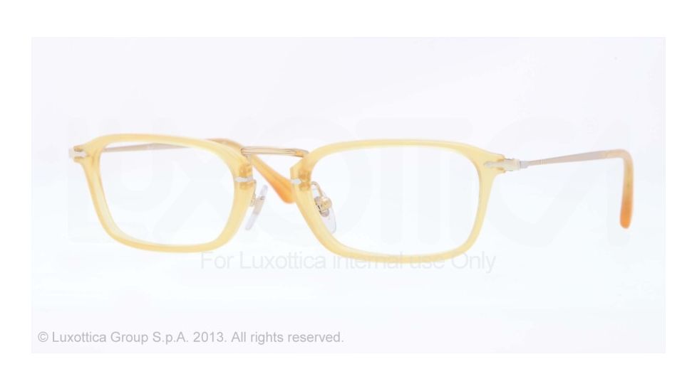 Persol PO3044V Eyeglass Frames 204-52 - Yellow Frame