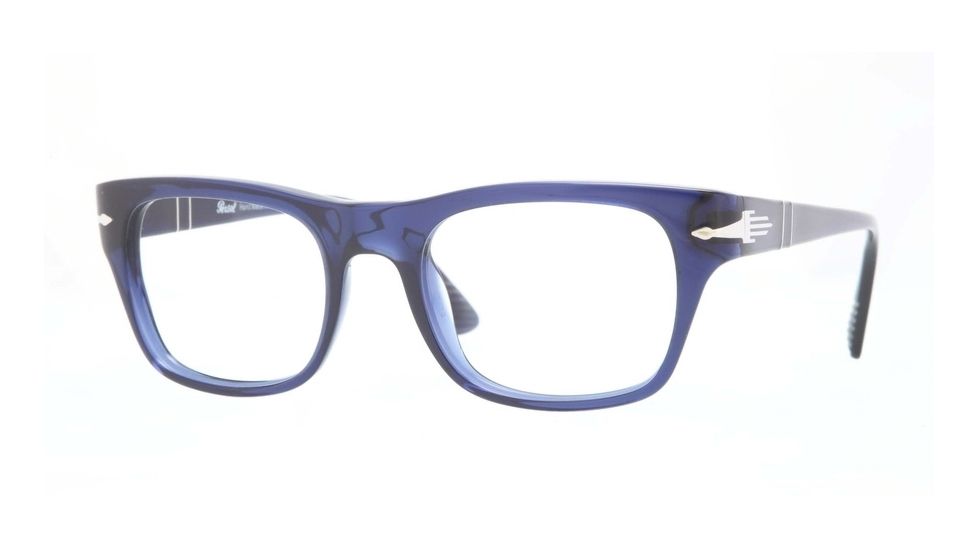 Persol PO3070V Eyeglass Frames 181-52 - Blue Frame