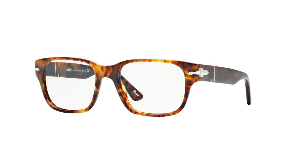 Persol PO3077V Progressive Prescription Eyeglasses 108-52 - Caffe' Frame