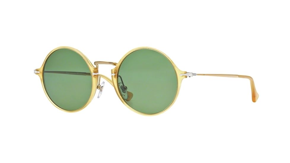 Persol PO3091SM Progressive Prescription Sunglasses PO3091SM-204-P1-49 - Lens Diameter 49 mm, Frame Color Yellow