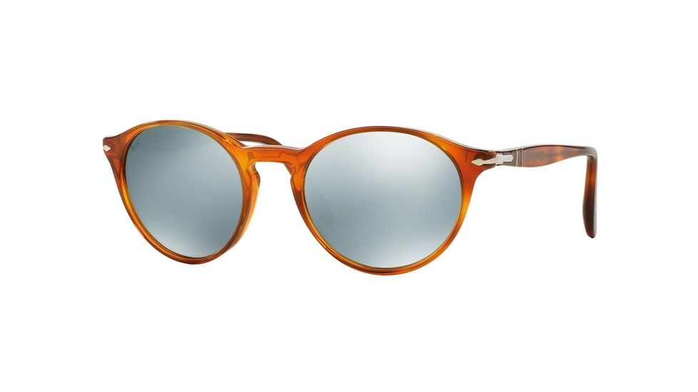 Persol PO3092SM Progressive Prescription Sunglasses PO3092SM-904130-50 - Lens Diameter 50 mm, Frame Color Terra Di Siena