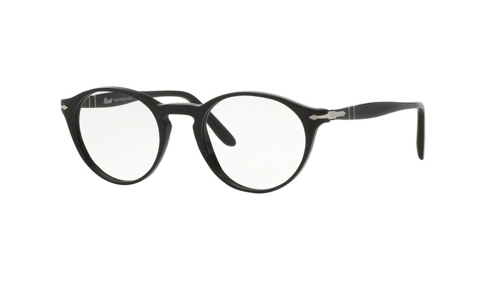 Persol PO3092V Progressive Prescription Eyeglasses 9014-46 - Black Frame