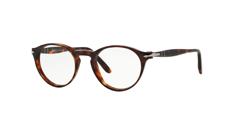 Persol PO3092V Progressive Prescription Eyeglasses 9015-50 - Havana Frame