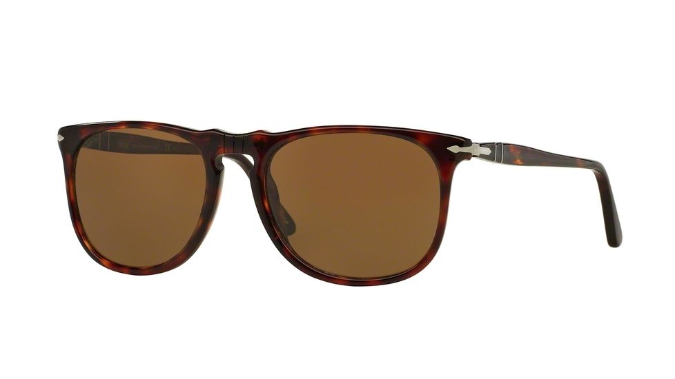 Persol PO3113S Progressive Prescription Sunglasses PO3113S-24-57-54 - Lens Diameter 54 mm, Frame Color Havana