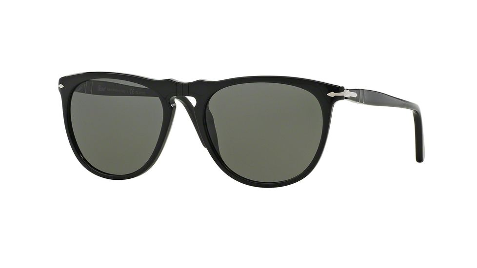 Persol PO3114S Bifocal Prescription Sunglasses PO3114S-95-58-53 - Lens Diameter 53 mm, Frame Color Black