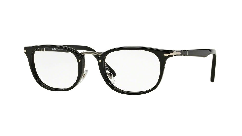 Persol PO3126V Bifocal Prescription Eyeglasses 95-48 - Black Frame
