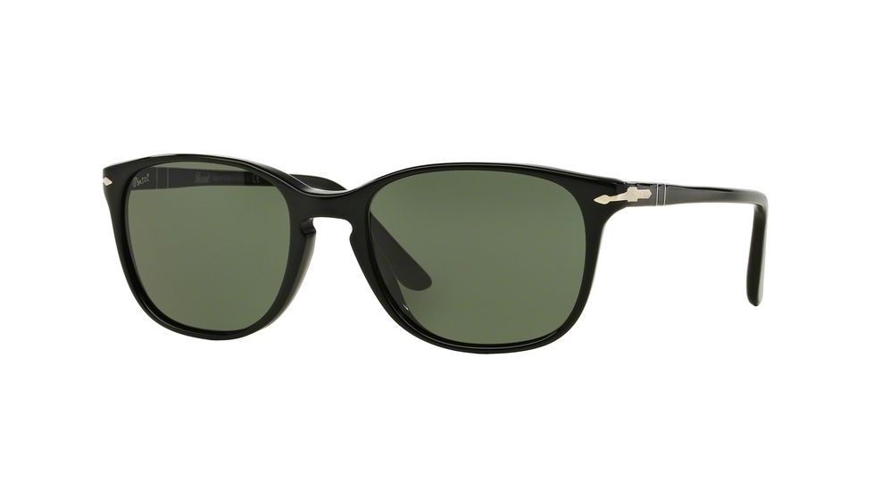 Persol PO3133S Progressive Prescription Sunglasses PO3133S-901431-52 - Lens Diameter 52 mm, Frame Color Black