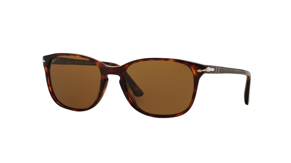 Persol PO3133S Progressive Prescription Sunglasses PO3133S-901557-52 - Lens Diameter 52 mm, Frame Color Havana