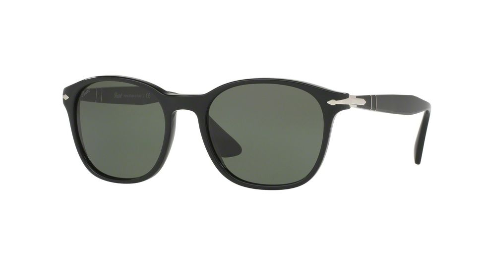 Persol PO3150S Bifocal Prescription Sunglasses PO3150S-95-31-54 - Lens Diameter 54 mm, Frame Color Black