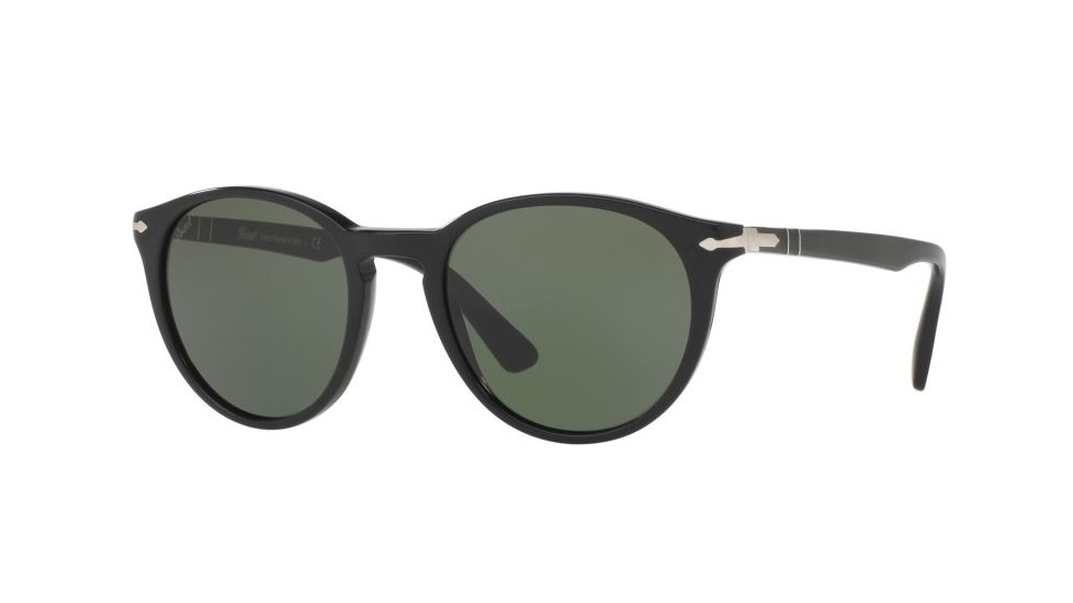 Persol PO3152S Bifocal Prescription Sunglasses PO3152S-901431-52 - Lens Diameter 52 mm, Frame Color Black