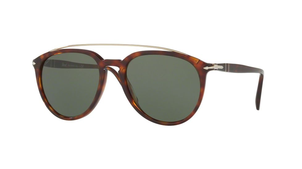 Persol PO3159S Bifocal Prescription Sunglasses PO3159S-901531-55 - Lens Diameter 55 mm, Frame Color Havana
