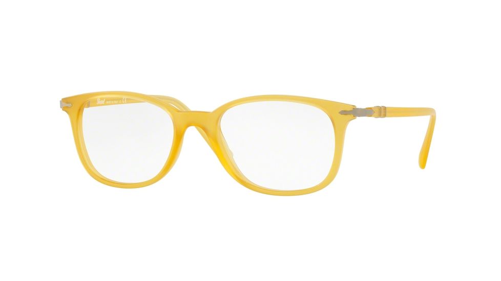Persol PO3183V Progressive Prescription Eyeglasses 1048-52 - Matte Yellow Frame