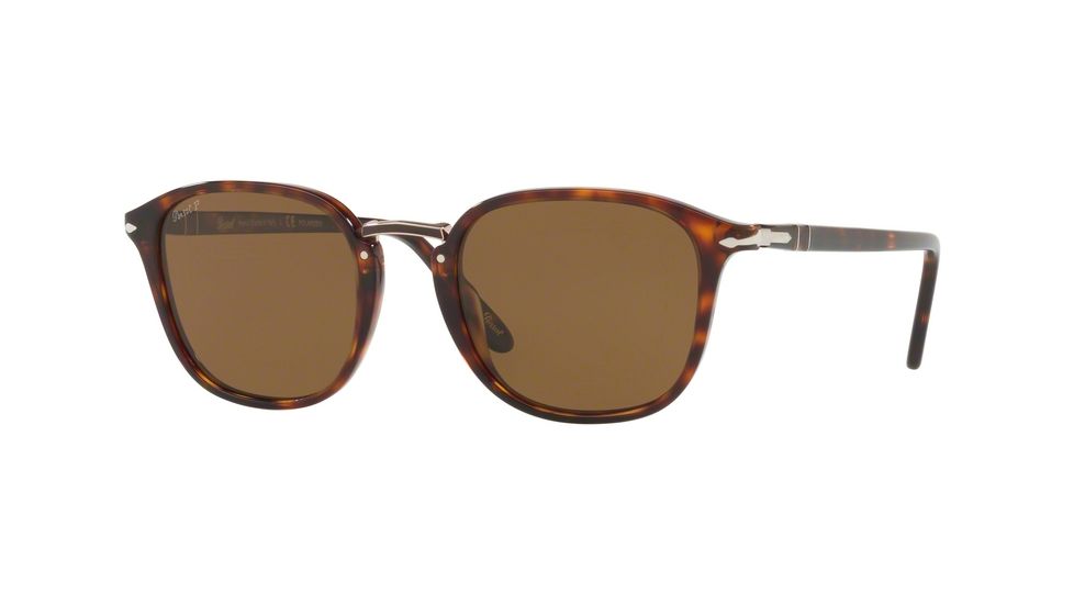 Persol PO3186S Progressive Prescription Sunglasses PO3186S-24-57-51 - Lens Diameter 51 mm, Frame Color Havana