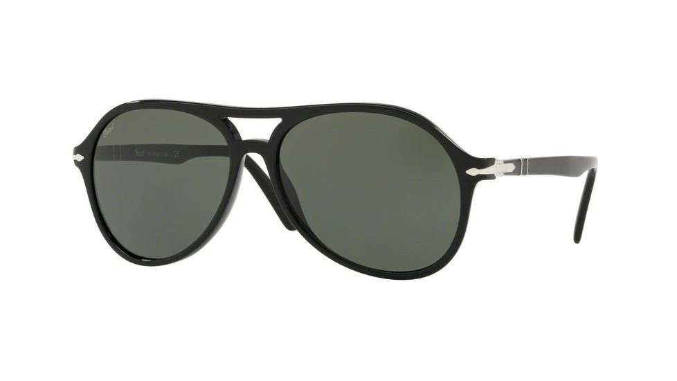 Persol PO3194S Bifocal Prescription Sunglasses, 59mm, Black, PO3194S-104131-59-BI